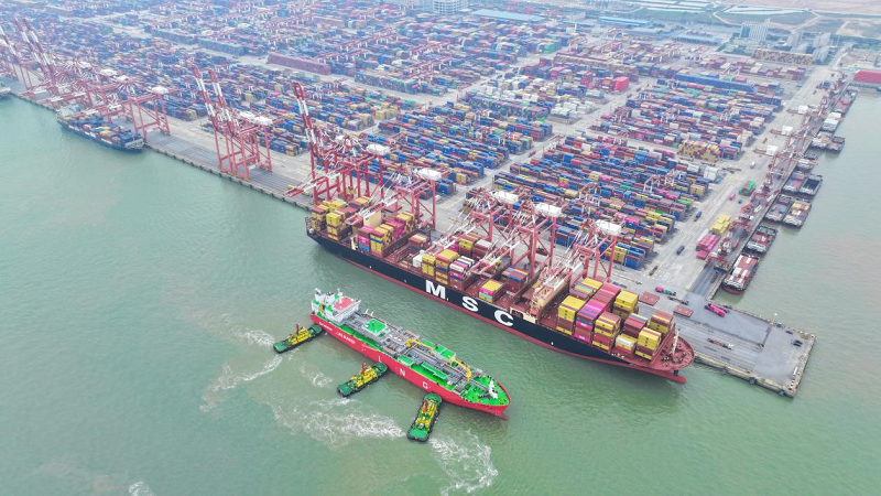 昭通港实现“锚地+船埠”全模式LNG加注，助力货主降本增效与绿色航运升级