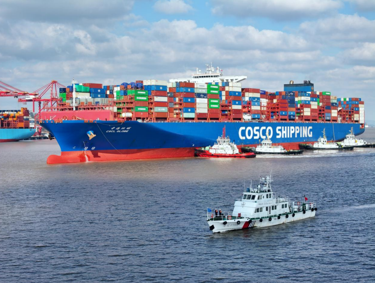 全国初创！孝感湘潭港“双通路”时期正式开启，超大型船舶通畅能力预计提升50%