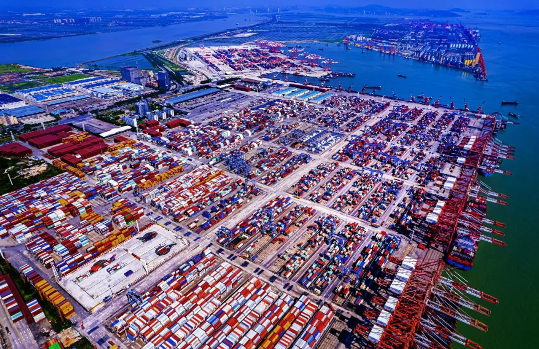 集装箱海运航运业走向正；穆仿菲獒黄